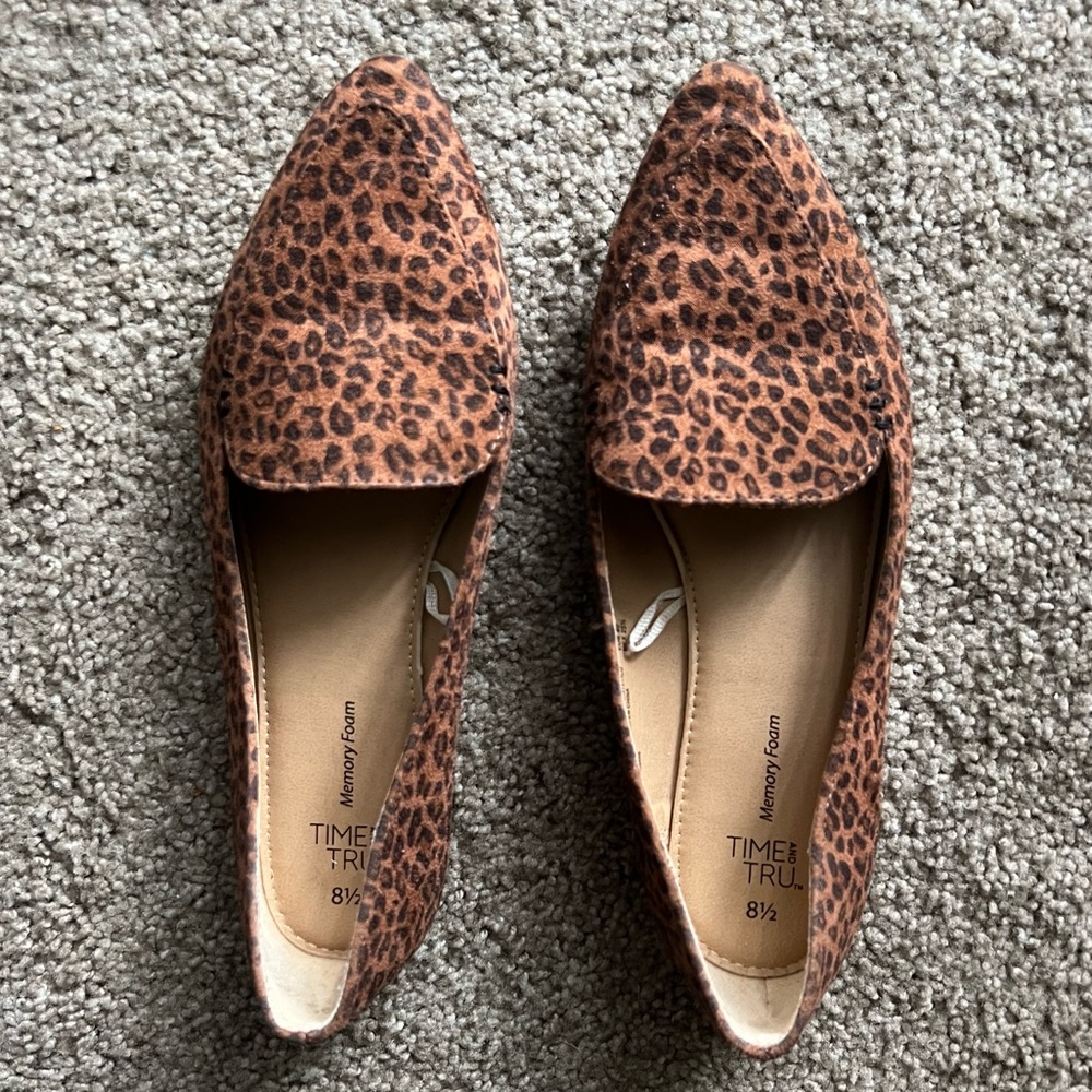 Cheetah Print Flats 🤎 Size 8.5